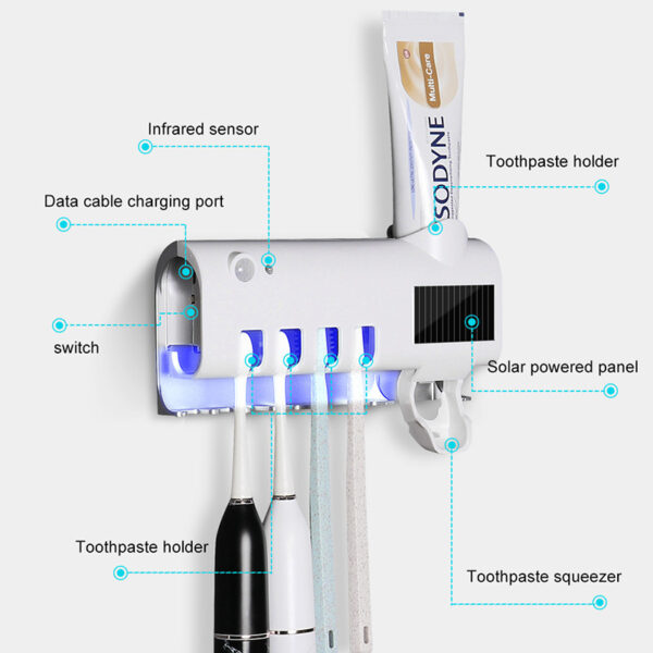 Automatic Toothpaste Squeezer Toothbrush - Image 3