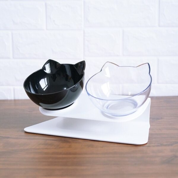 Cat Double Bowl Cat Food Bowl Protects Cervical Vertebra - Image 7