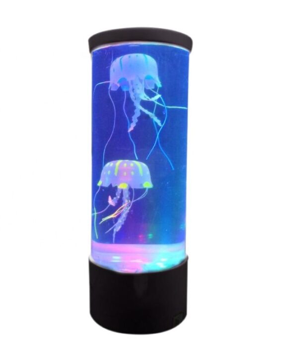 LED Jellyfish Aquarium Lamp Night Light USB Powered - Image 8