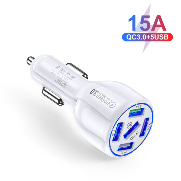 5-port 5USB Car Charger - Image 4