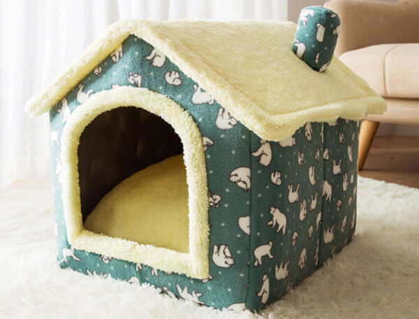 Foldable Dog House Pet Cat Bed - Image 8