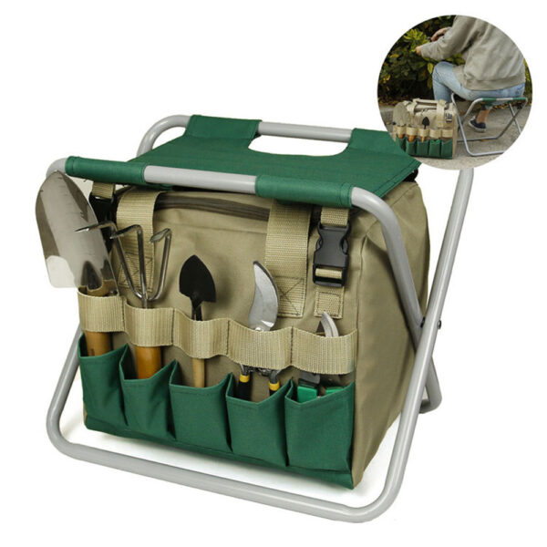 Tote Bag Chair Garden Tools Set Organizer