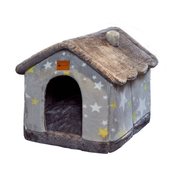 Foldable Dog House Pet Cat Bed - Image 3