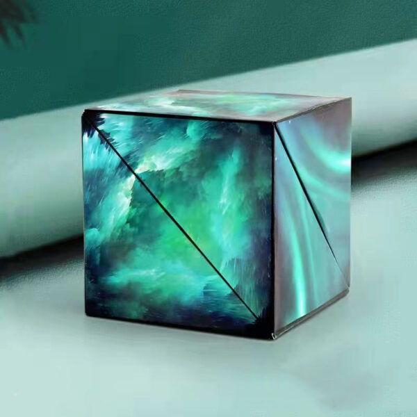 Solid Geometry Magic Cube Changeable Magnetic Deformation Toy - Image 9